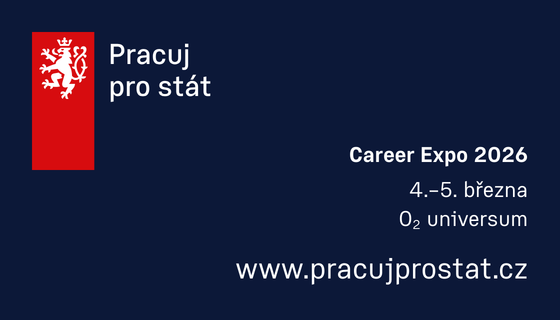 4.–5. března 2026: Státní správa se poprvé představí společně na veletrhu Career Expo pod značkou Pracuj pro stát