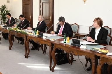 Jednání s delegací Evropské banky pro obnovu a rozvoj 