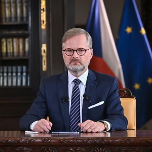 Mimořádný projev předsedy vlády Petra Fialy.