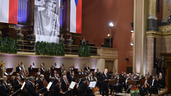 Projev předsedy vlády Bohuslava Sobotky u příležitosti výročí 80. narozenin prezidenta Václava Havla, 5. října 2016 v Rudolfinu.