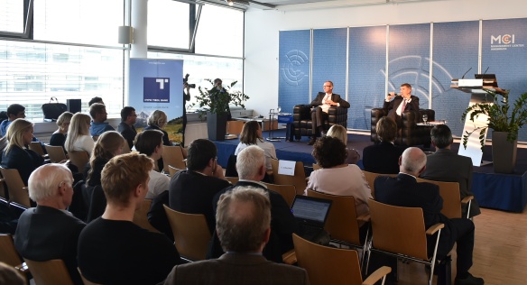 Andrej Babiš in Management Center in Innsbruck, 18th October 2018.