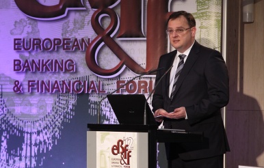 Projev premiéra Petra Nečase na Evropském bankovní a finanční fórum v ČNB, 29. března 2012
