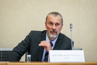 Ministr pro legislativu a předseda Legislativní rady vlády Michal Šalomoun, 4. 6. 2024
