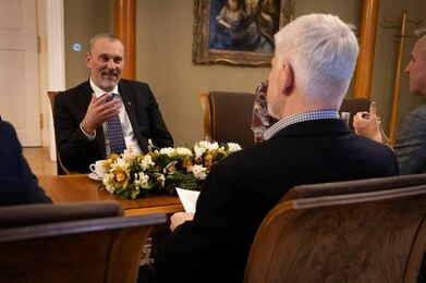 Ministr pro legislativu Michal Šalomoun jednal s prezidentem Petrem Pavlem, Foto: Z. Bönisch