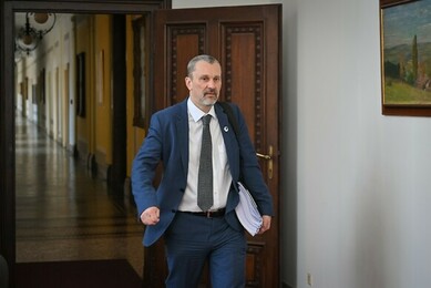 Ministr pro legislativu a předseda LRV Michal Šalomoun, 7. 2. 2023