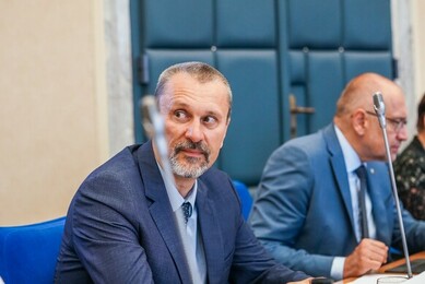 Ministr pro legislativu a předseda Legislativní rady vlády Michal Šalomoun na jednání vlády, 25. 1. 2023