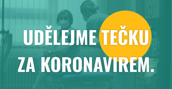 Ilustrační obrázek: Udělejme tečku za koronavirem.