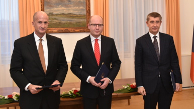 18. ledna 2016: Podpis memoranda s GE Aviation. 