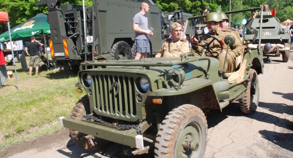 Den pozemního vojska Armády ČR v Bahnech u Strašic, 7. června 2014.