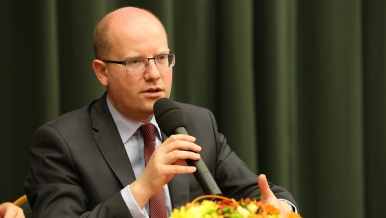 26. dubna 2016: Beseda se studenty na Univerzitě T. Bati ve Zlíně. 