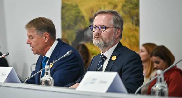 Předseda vlády na klimatické konferenci v Egyptě, 8. listopadu 2022.