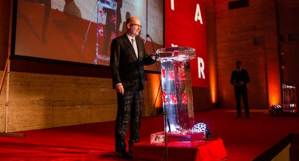 Premiér Bohuslav Sobotka se 22. října 2015 zúčastnil slavnostního udílení cen Technologické agentury ČR, Zdroj: TAČR.