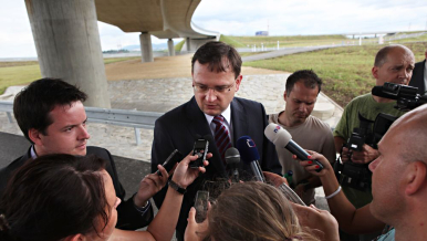 Moravská křižovatka je v provozu, zlepší životní prostředí