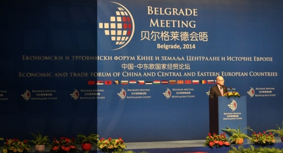 Prime Minister Sobotka attended the meeting of prime ministers of 16 countries in Central, Eastern and Southeastern Europe and China on Tuesday 16 December 2014.