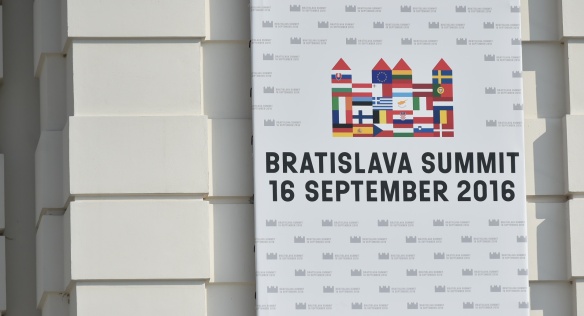 Neformální summit lídrů Evropské unie v Bratislavě, 16. září 2016.