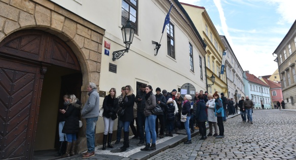 Den otevřených dveří v Hrzánském paláci, 17. listopadu 2016.