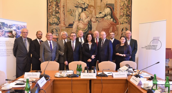 Prime Minister Bohuslav Sobotka took part in a meeting of the Administrative Board of the Czech-German Fund for the Future on 13 June 2017.