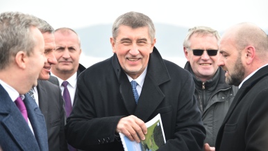 Prohlídka stavby vodního díla Vlachovice.