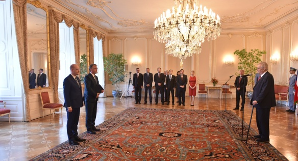 President of the Czech Republic, Miloš Zeman, appointed Stanislav Štech Minister of Education, Youth and Sports, 21 June 2017.