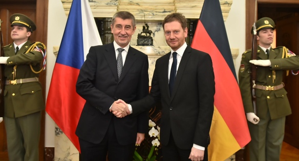 On 24 January 2018, the Prime Minister Andrej Babiš met with Michael Kretschmer, the Prime Minister of the Free State of Saxony.