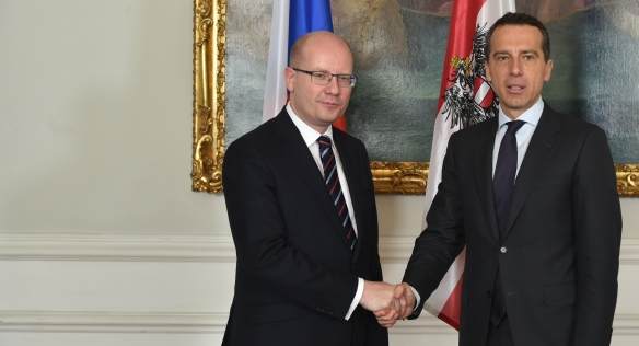 Předseda vlády ČR Bohuslav Sobotka dne 24. června 2016 navštívil Rakousko.