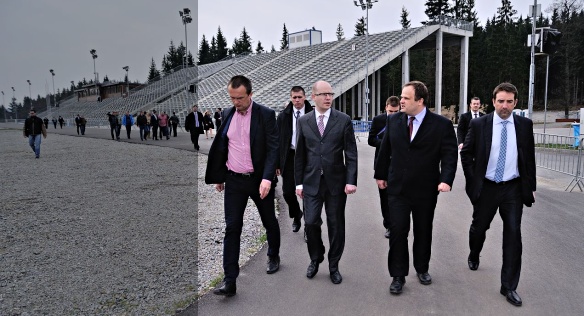 Premiér Bohuslav Sobotka je na návštěvě Kraje Vysočina