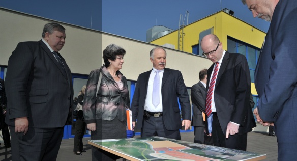 Premiér Bohuslav Sobotka navštívil v pondělí 7. dubna 2014 v rámci svých pravidelných cest do regionů Zlínský kraj.