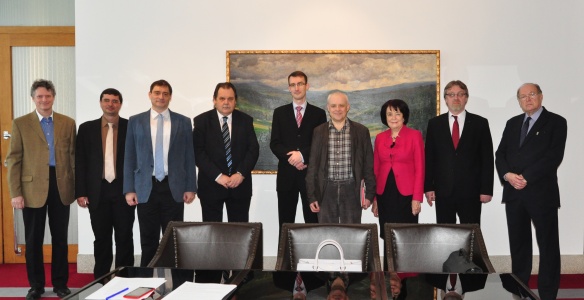 Šéfporadce Vladimír Špidla představil ve čtvrtek 13. března 2014 poradce premiéra Sobotky.