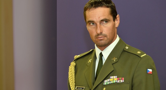 Premiér ocenil úspěšné sportovce a trenéry - major Roman Šebrle