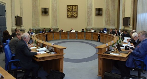 Před jednáním tripartity, 10. dubna 2017.