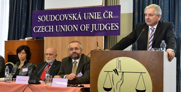 Předseda vlády Jiří Rusnok se v pátek 18. října zúčastnil 23. Shromáždění zástupců Soudcovské unie České republiky.