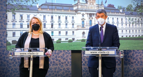 Tisková konference k výzvám REACT-EU, 22. dubna 2021.