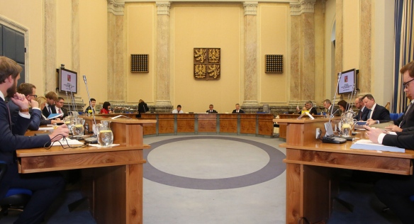 Jednací sál vlády, 28. ledna 2019.