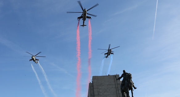 The Prime Minister takes part in celebrations of the founding of Czechoslovakia, 28 October 2019.