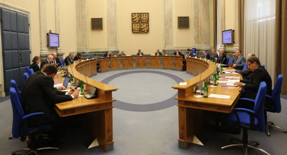 Zasedání Rady pro výzkum, vývoj a inovace, 27. dubna 2018.