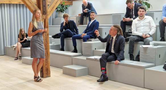 Vicepremiér Ivan Bartoš navštívil Digital Hub Denmark v Kodani, 25. srpna 2022.
