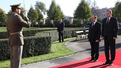Premier Petr Nečas and Iraqi Prime Minister Noori al-Maliki met on 11 October 2012