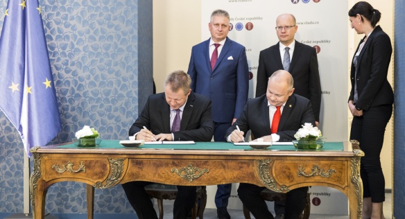 Tisková konference u příležitosti podpisu Společného prohlášení Ministerstva zdravotnictví ČR a Asociace krajů ČR, 21. září 2016.