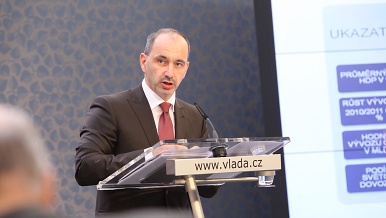 Ministr průmyslu a obchodu Martin Kuba