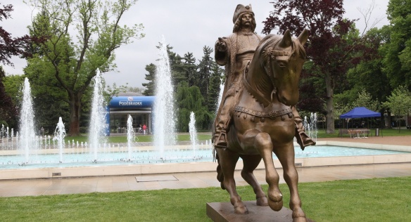 Oslavy k 550. výročí Mírové mise Jiřího z Poděbrad a 10. let ČR v EU v Poděbradech 17. května 2014.