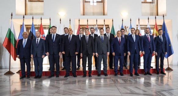 Summitu Přátel koheze na Pražském hradě se zúčastnili zástupci sedmnácti členských zemí EU, 5. listopadu 2019.