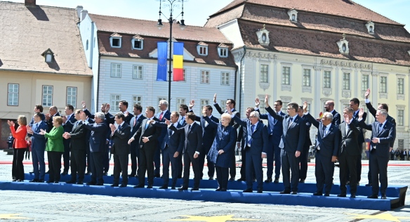 Extraordinary European Council on the EU Strategic Agenda in Sibiu, 9 May 2019.