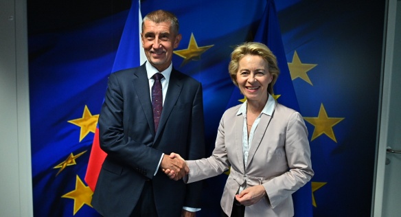 The meeting with the future President of the European Commission took place in Brussels, 29 July 2019.