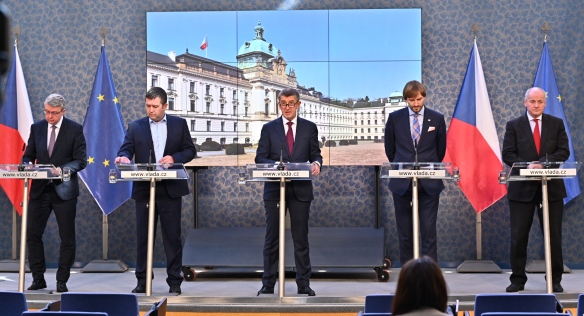 The government has taken further extraordinary measures to prevent the spread of the coronavirus, 13. března 2020.