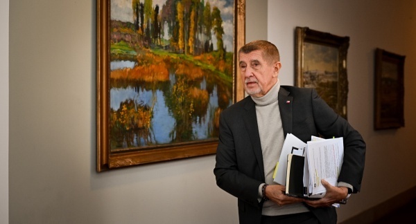 Premiér Andrej Babiš zaslal před summitem Evropské rady dopis evropským lídrům, 2. února 2026.