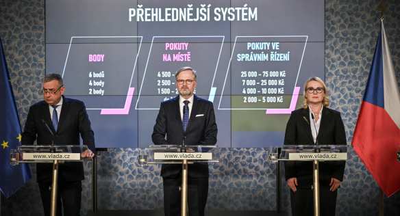 Tisková konference po jednání vlády, 4. ledna 2023.