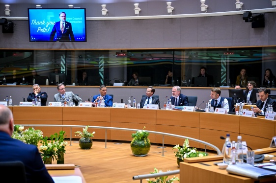 Premiér Fiala na jednání Evropské rady