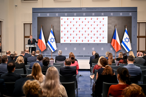 Ochranu dětí v online prostředí přiblížila ředitelka Odboru mezinárodních vztahů Ministerstva národní bezpečnosti Izraele S. Greinová, 13. října 2026.