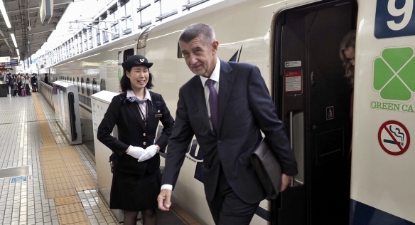 Prime Minister Babiš visits Japan for Emperor Naruhito’s enthronement, 22 October 2019.