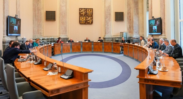 Ve Strakově akademii se uskutečnilo poslední letošní zasedání Rady pro výzkum, vývoj a inovace, 12. prosince 2025.